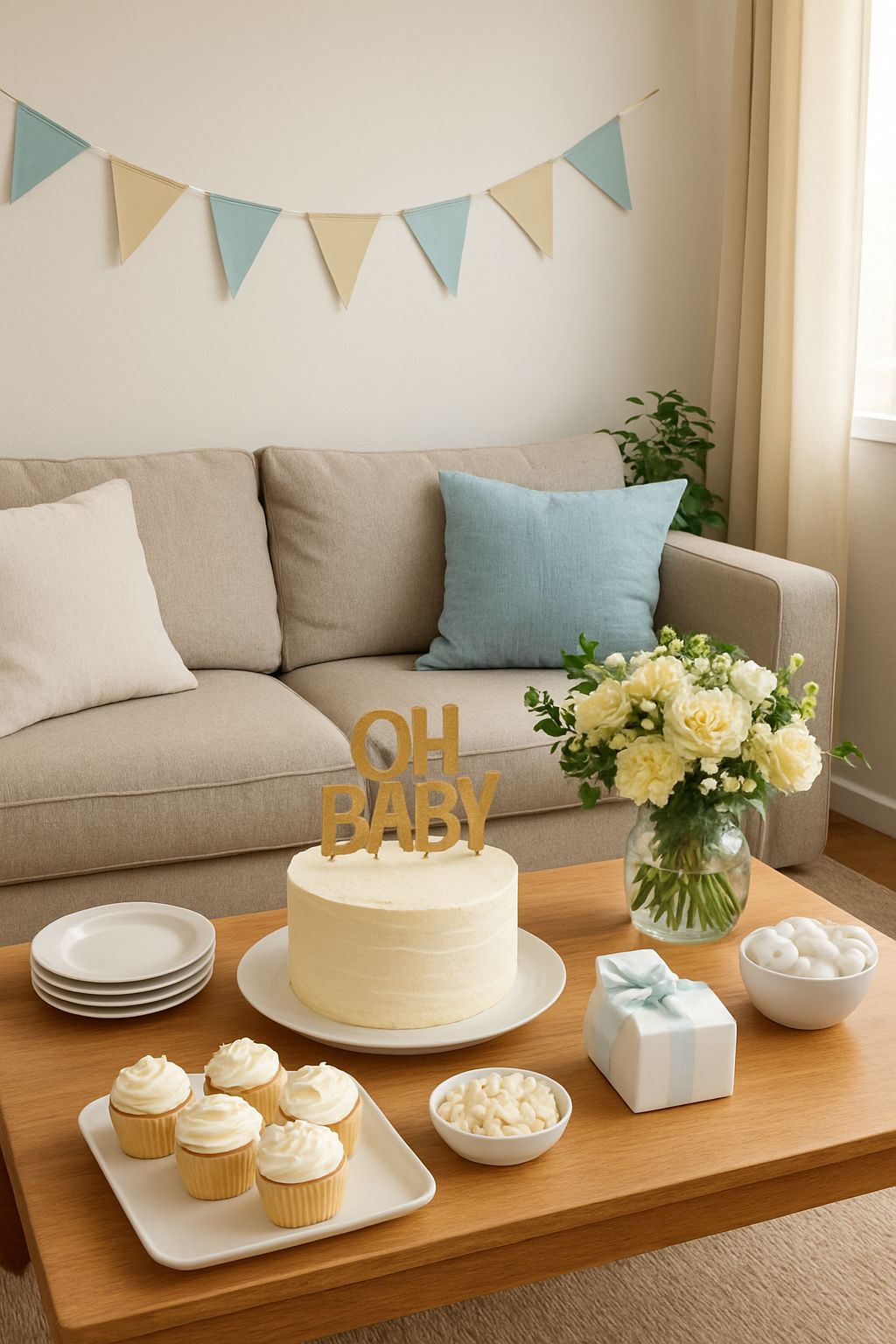 Co-hosted baby shower benefits: lighter workload, less financial stress